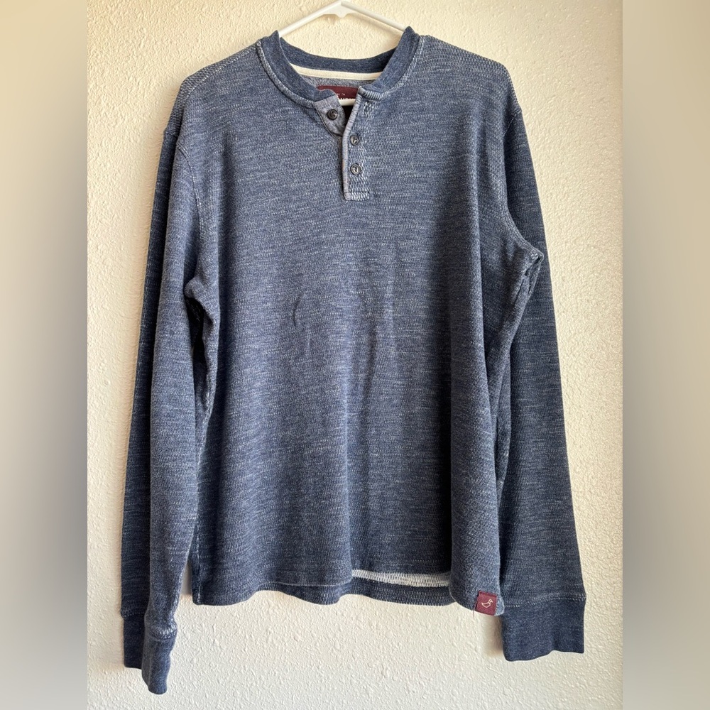 Alesbury Blue Henley Thermal